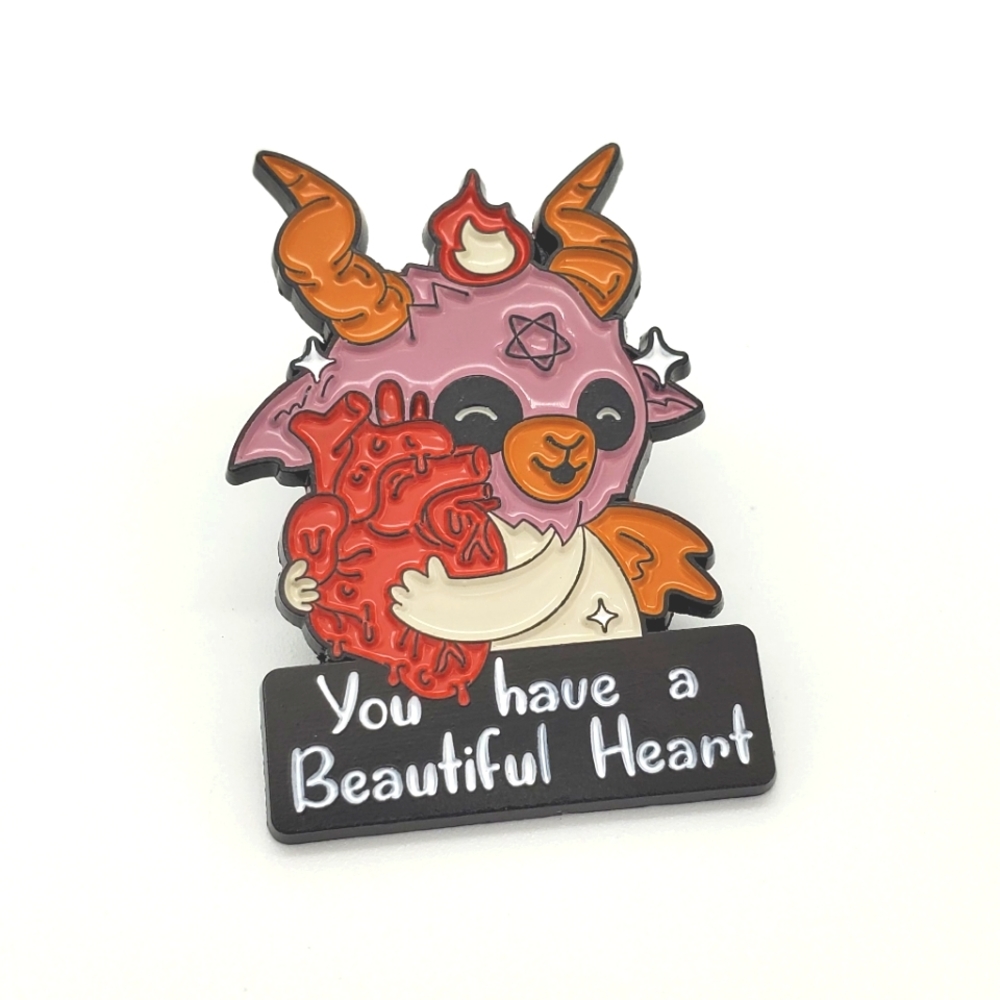 You have a beautiful heart pin - Picture 1 of 3